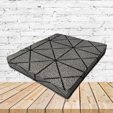 Richloom Solarium Amero Shadow Boxed Patio Dining Chair Seat Cushions – Custom Outdoor Comfort