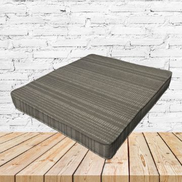 Richloom Solarium Boardwalk Driftwood Boxed Patio Dining Chair Seat Cushions – Custom Outdoor Comfort