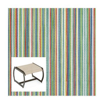 Phifer Coco Confetti Ottoman or Chair Bottom Replacement Sling Fabric