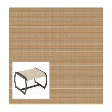 Phifer Dupione Apricot Ottoman or Chair Bottom Replacement Sling Fabric