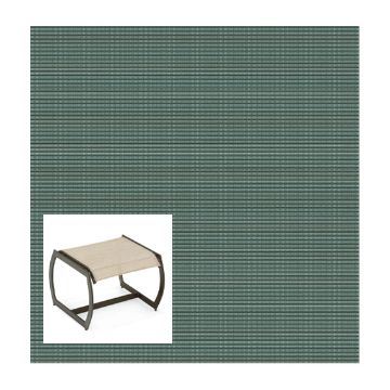 Phifer Dupioni Sea Mist Ottoman or Chair Bottom Replacement Sling Fabric