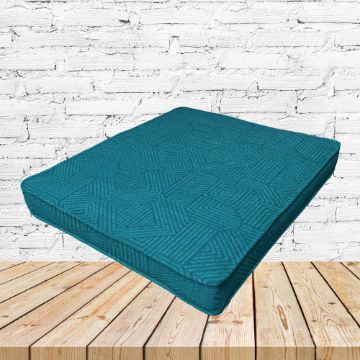 Richloom Solarium Brusto Ocean Boxed Patio Dining Chair Seat Cushions – Custom Outdoor Comfort