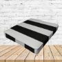 Richloom Solarium Cabana Black Boxed Patio Dining Chair Seat Cushions – Custom Outdoor Comfort