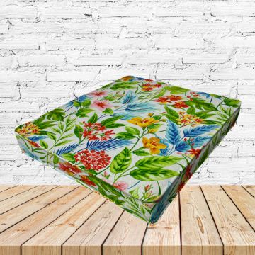 Richloom Solarium Carena Multi Boxed Patio Dining Chair Seat Cushions – Custom Outdoor Comfort