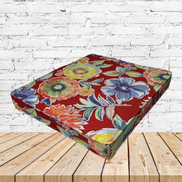 Richloom Solarium Colsen Berry Boxed Patio Dining Chair Seat Cushions – Custom Outdoor Comfort