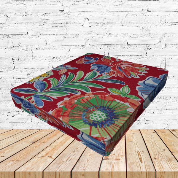 Richloom Solarium Colsend Berry Boxed Patio Dining Chair Seat Cushions – Custom Outdoor Comfort