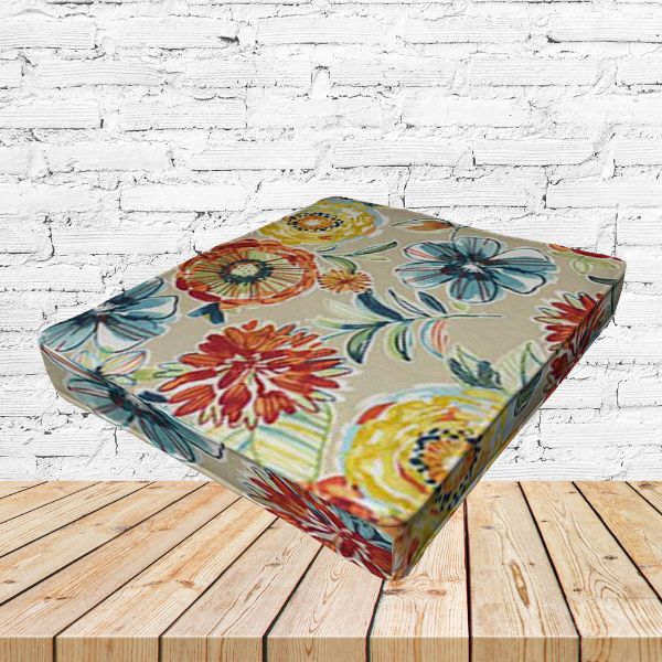 Richloom Solarium Colsen Sonoma Boxed Patio Dining Chair Seat Cushions – Custom Outdoor Comfort