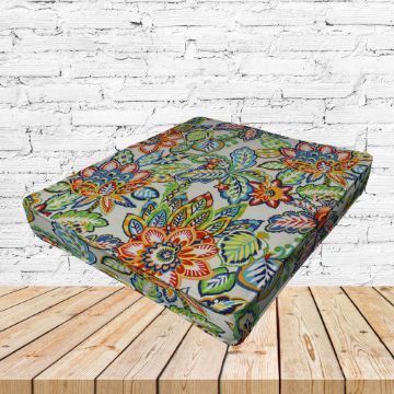 Richloom Solarium Copeland Fiesta Boxed Patio Dining Chair Seat Cushions – Custom Outdoor Comfort