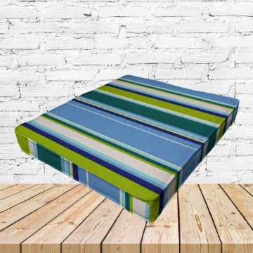 Richloom Solarium Covert Capri Boxed Patio Dining Chair Seat Cushions – Custom Outdoor Comfort