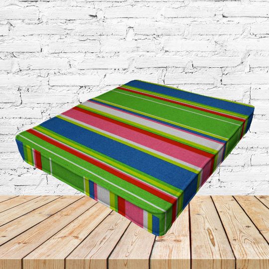 Richloom Solarium Covert Island Boxed Patio Dining Chair Seat Cushions – Custom Outdoor Comfort
