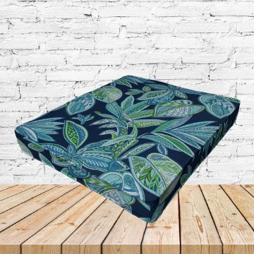 Richloom Solarium Crestwood Marine Boxed Patio Dining Chair Seat Cushions – Custom Outdoor Comfort