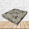 Richloom Solarium Daily Pewter Boxed Patio Dining Chair Seat Cushions – Custom Outdoor Comfort
