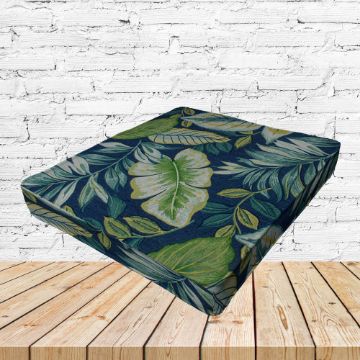 Richloom Solarium Goldcoast Capri Boxed Patio Dining Chair Seat Cushions – Custom Outdoor Comfort