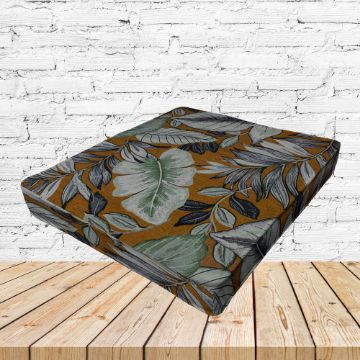 Richloom Solarium Goldcoast Twilight Boxed Patio Dining Chair Seat Cushions – Custom Outdoor Comfort