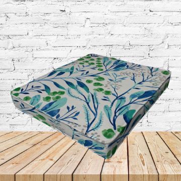 Richloom Solarium Gould Capri Boxed Patio Dining Chair Seat Cushions – Custom Outdoor Comfort