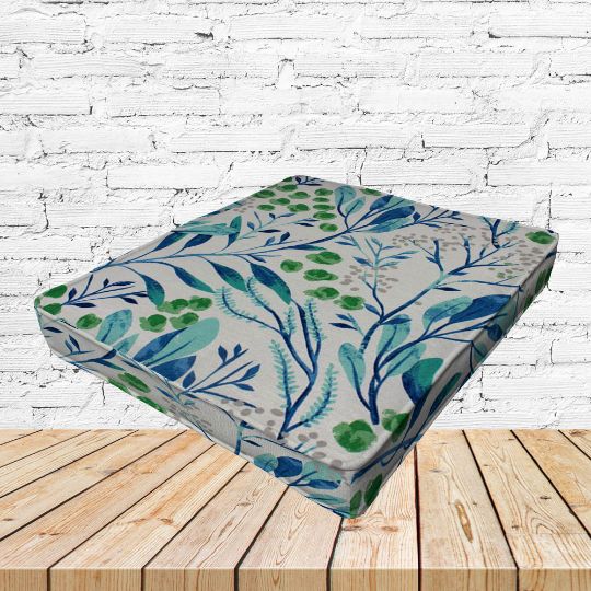 Richloom Solarium Gould Capri Boxed Patio Dining Chair Seat Cushions – Custom Outdoor Comfort