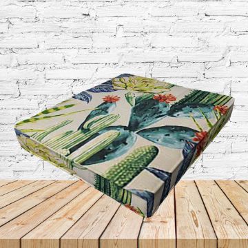Richloom Solarium Hatteras Garden Boxed Patio Dining Chair Seat Cushions – Custom Outdoor Comfort