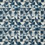 Custom Outdoor Pillows in Outdura Geo Nautical | Fade-Resistant & Weatherproof