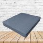 Richloom Solarium Husk Chambray Boxed Patio Dining Chair Seat Cushions – Custom Outdoor Comfort