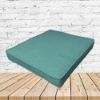 Richloom Solarium Husk Lagoon Boxed Patio Dining Chair Seat Cushions – Custom Outdoor Comfort