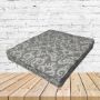 Richloom Solarium Jeness Pewter Boxed Patio Dining Chair Seat Cushions – Custom Outdoor Comfort