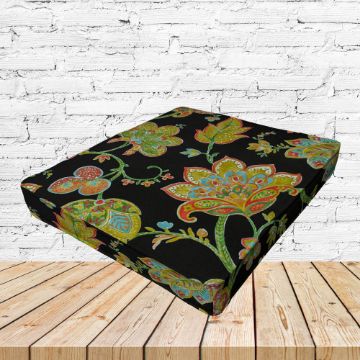 Richloom Solarium Kayton Twilight Boxed Patio Dining Chair Seat Cushions – Custom Outdoor Comfort