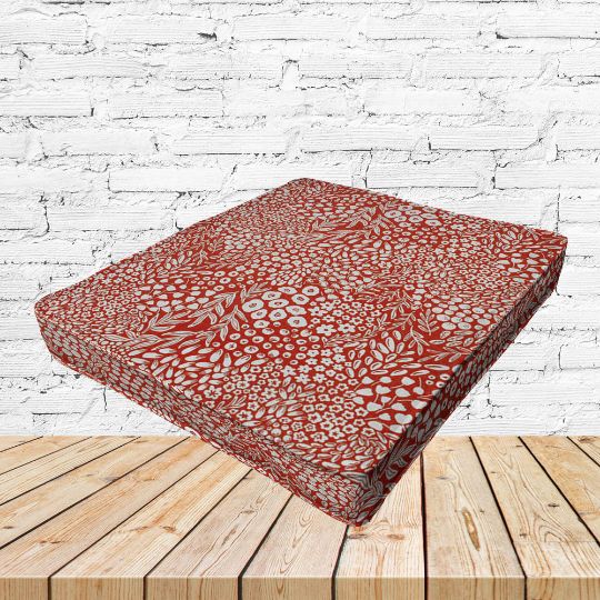 Richloom Solarium Krisa Coral Boxed Patio Dining Chair Seat Cushions – Custom Outdoor Comfort