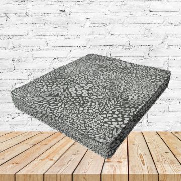 Richloom Solarium Krisa Pebble Boxed Patio Dining Chair Seat Cushions – Custom Outdoor Comfort