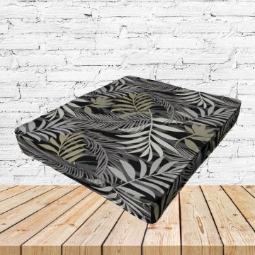 Richloom Solarium Mayland Driftwood Boxed Patio Dining Chair Seat Cushions – Custom Outdoor Comfort