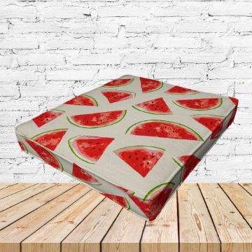 Richloom Solarium Melon Ivory Boxed Patio Dining Chair Seat Cushions – Custom Outdoor Comfort