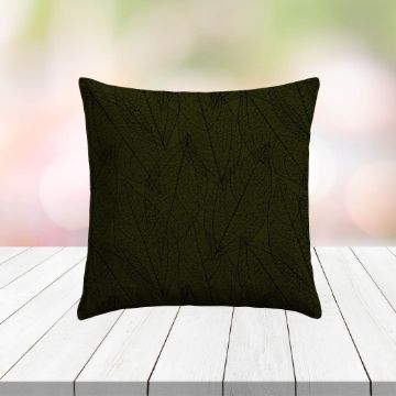Custom Outdoor Pillows in Outdura Laurel Hunter | Fade-Resistant & Weatherproof