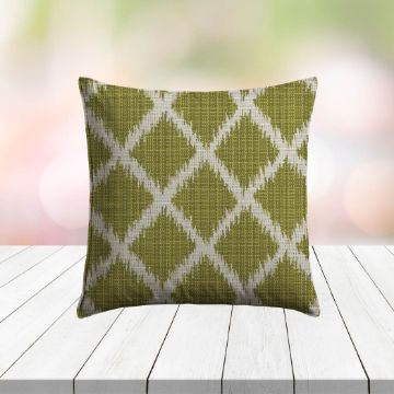 Custom Outdoor Pillows in Outdura Lavalier Palm | Fade-Resistant & Weatherproof