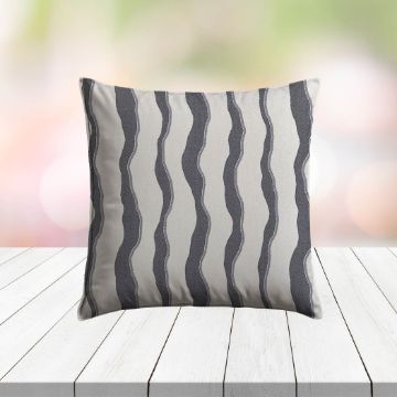 Custom Outdoor Pillows in Outdura Leeward Baltic | Fade-Resistant & Weatherproof