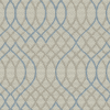 Custom Outdoor Pillows in Outdura Melody Sapphire | Fade-Resistant & Weatherproof