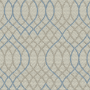 Custom Outdoor Pillows in Outdura Melody Sapphire | Fade-Resistant & Weatherproof