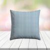 Custom Outdoor Pillows in Outdura Moonbeam Sky | Fade-Resistant & Weatherproof