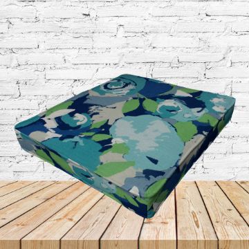 Richloom Solarium Novino Capri Boxed Patio Dining Chair Seat Cushions – Custom Outdoor Comfort