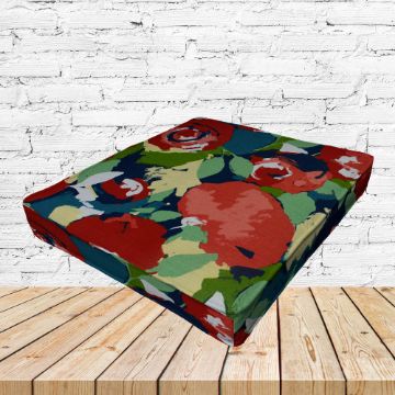 Richloom Solarium Novino Multi Boxed Patio Dining Chair Seat Cushions – Custom Outdoor Comfort