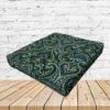 Richloom Solarium Parkview Emerald Boxed Patio Dining Chair Seat Cushions – Custom Outdoor Comfort