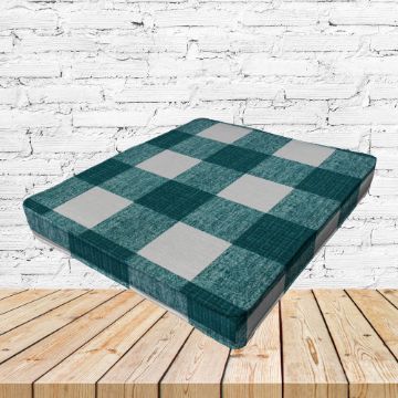 Richloom Solarium Patterson Peacock Boxed Patio Dining Chair Seat Cushions – Custom Outdoor Comfort