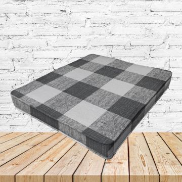 Richloom Solarium Patterson Stone Boxed Patio Dining Chair Seat Cushions – Custom Outdoor Comfort
