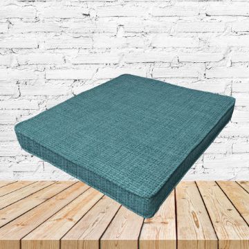 Richloom Solarium Rave Seaspray Boxed Patio Dining Chair Seat Cushions – Custom Outdoor Comfort