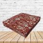 Richloom Solarium Seagate Red Boxed Patio Dining Chair Seat Cushions – Custom Outdoor Comfort