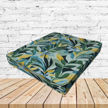 Richloom Solarium Somap Palm Boxed Patio Dining Chair Seat Cushions – Custom Outdoor Comfort