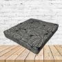 Richloom Solarium Talia Noir Boxed Patio Dining Chair Seat Cushions – Custom Outdoor Comfort