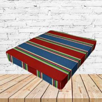 Richloom Solarium Temescal Sky Boxed Patio Dining Chair Seat Cushions – Custom Outdoor Comfort