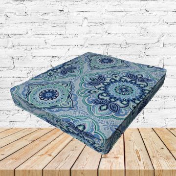 Richloom Solarium Wampum Capri Boxed Patio Dining Chair Seat Cushions – Custom Outdoor Comfort