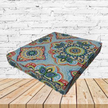Richloom Solarium Wampum Opal Boxed Patio Dining Chair Seat Cushions – Custom Outdoor ComfortRichloom Solarium Wampum Opal Boxed Patio Dining Chair Seat Cushions – Custom Outdoor Comfort