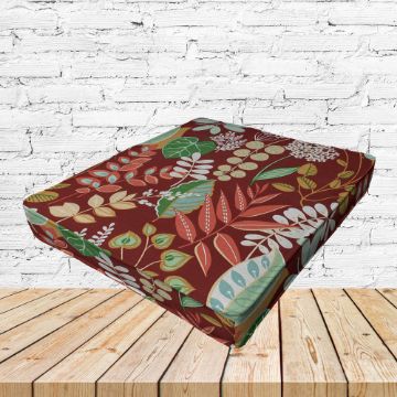Richloom Solarium Windcrest Berry Boxed Patio Dining Chair Seat Cushions – Custom Outdoor Comfort