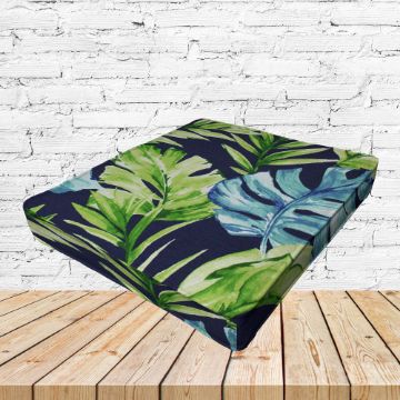 Richloom Solarium Zealand Capri Boxed Patio Dining Chair Seat Cushions – Custom Outdoor Comfort